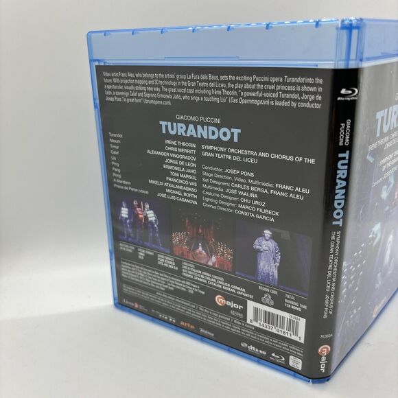 Pons - Giacomo Puccini [Blu-Ray] (No English version) Turandot - Picture 3 of 7